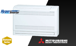 Инверторен климатик Mitsubishi Heavy Industries  за подово монтаж SRF / SRC 50 ZS-W, 18 000 BTU, клас А++, серия Diamond.